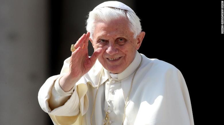 Pope Benedict XVI resigned in 2013, the first pontiff in centuries to leave the role.