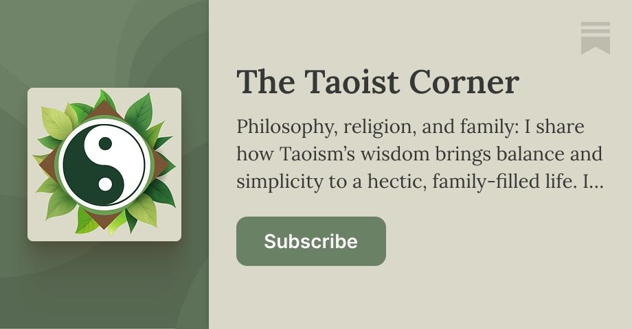 The Taoist Corner | Patrick B. Stewart | Substack