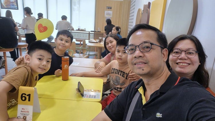 our family bonding moment