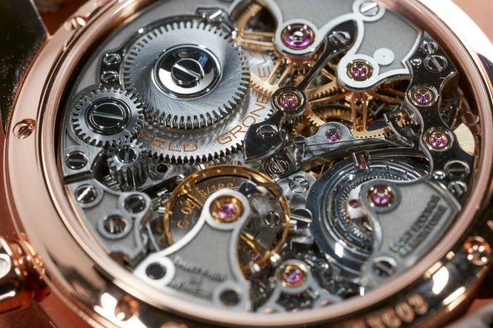 Grönefeld 1941 Remontoire movement Grönefeld 1941 Remontoire movement