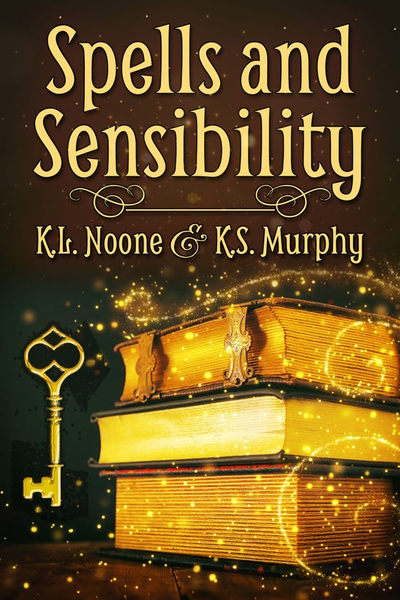 book cover for Spells and Sensibility