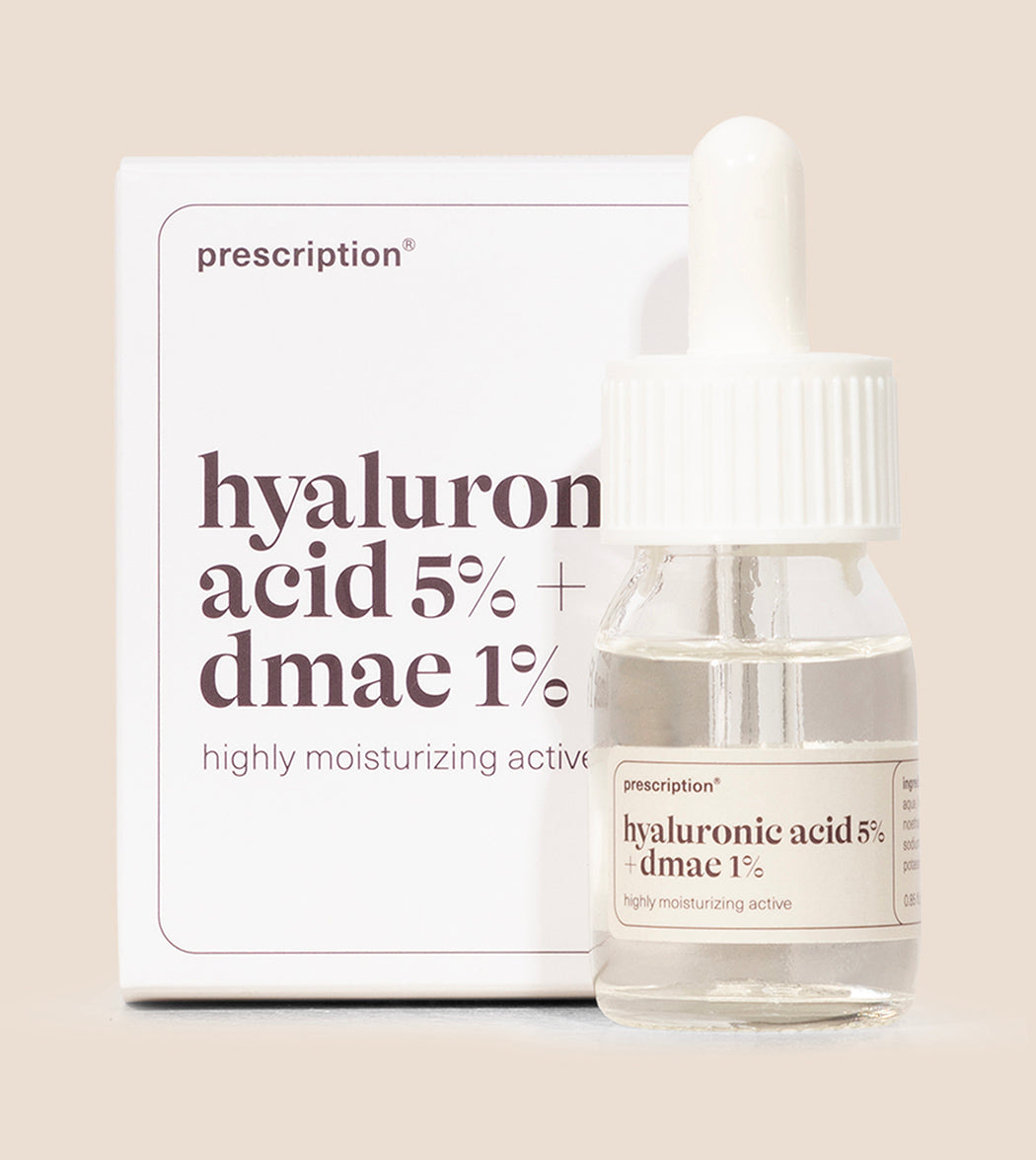 Prescription Beauty - Hyaluronzuur 5% + DMAE 1% - 25ML - elk huidtype –  prescription-beauty.com