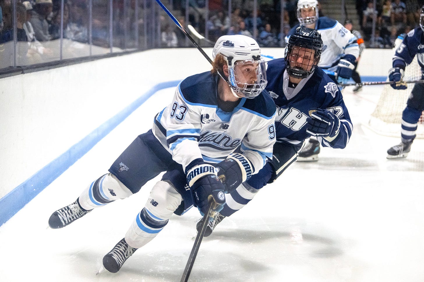 Justin Poirier makes strong debut for Maine men's hockey team Justin Poirier makes strong debut for Maine men's hockey team