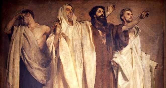 Frieze of the Prophets by john Singer Sargent Boston Public Library ...