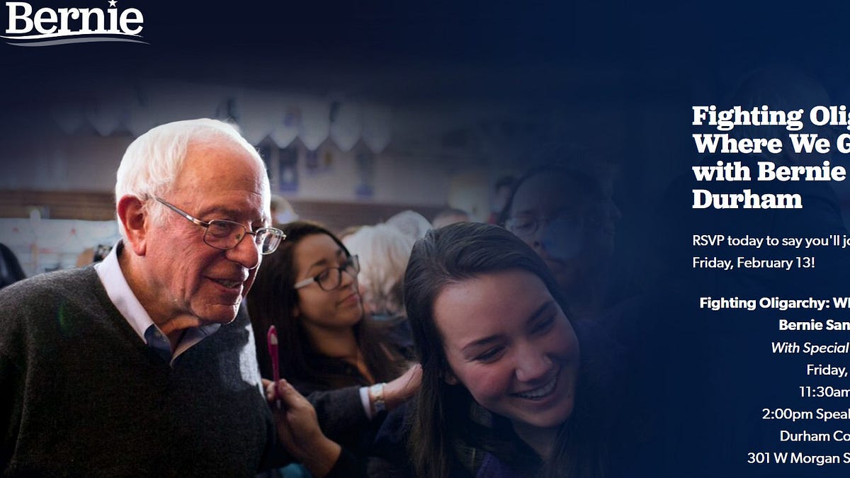 Quick Hit: Bernie bringing 