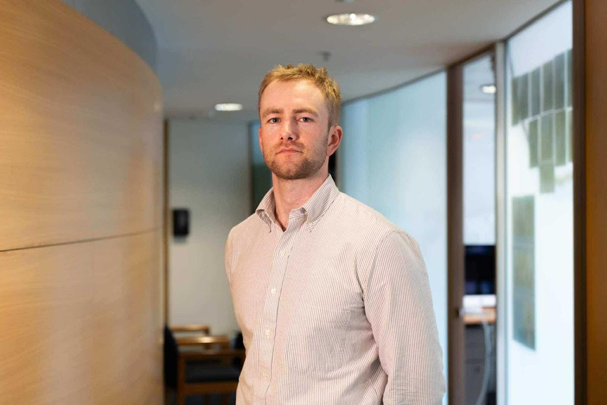 Finn Stichbury, the prime minister's chief press secretary. Finn Stichbury, the prime minister's chief press secretary.