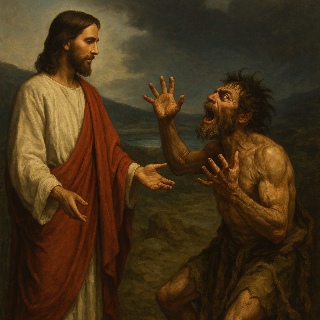 A painting of two people

AI-generated content may be incorrect.