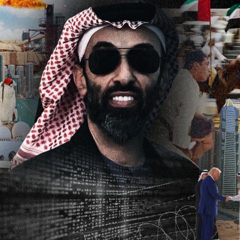 Graphically treated portrait of Sheikh Tahnoon. Graphically treated portrait of Sheikh Tahnoon.