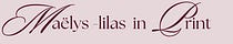 maëlys-lilas in print