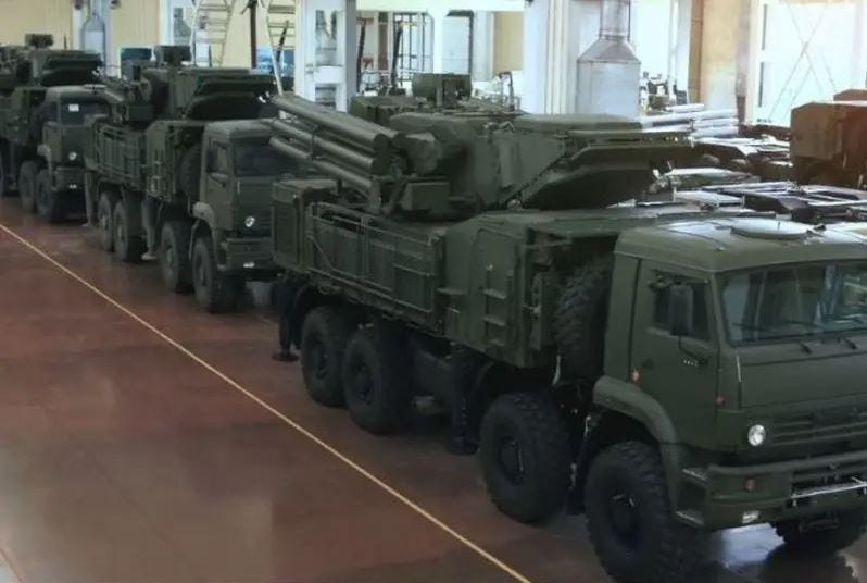 Pantsir-S system delivered to the special military operation