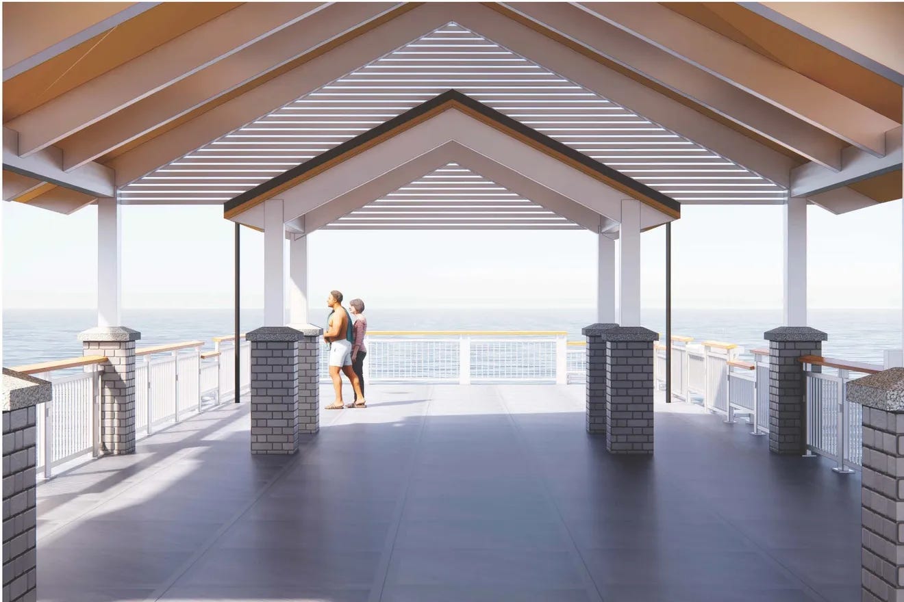 Pier Pressure With Pictures: Fort Myers Beach rebuild reaches 100% design completion. A 1,000-foot, $17.1M landmark will rise by August 2027.