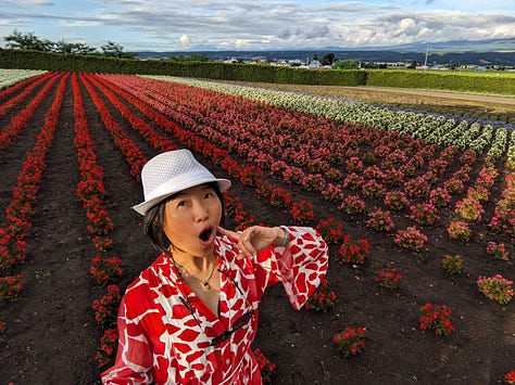 Farm Tomita, furano, Hokkaido, Japan