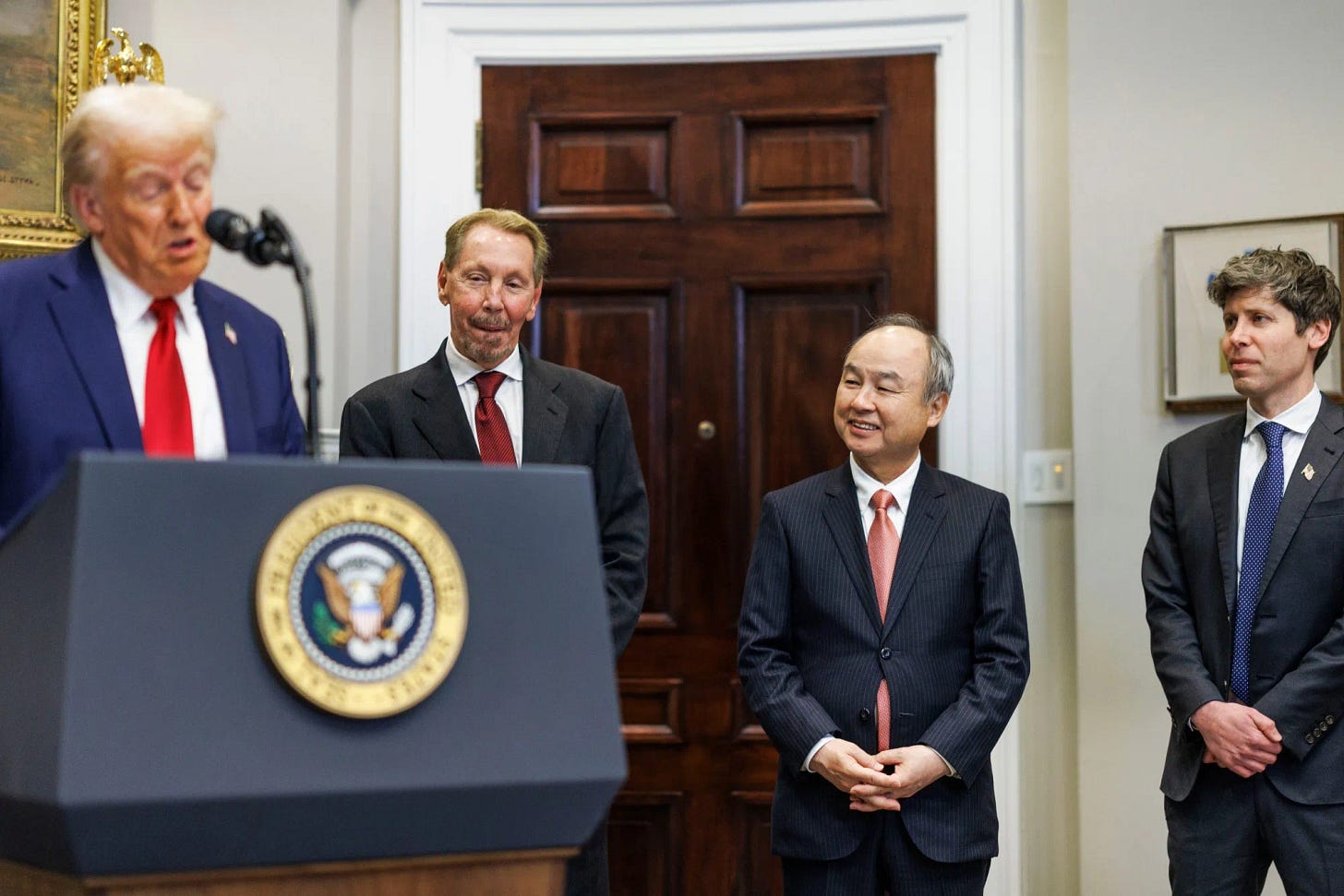Trump To Announce New AI Investment Push With OpenAI, Softbank, Oracle 