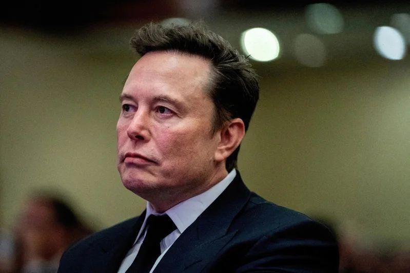 马斯克在社群媒体的一举一动多次引发加密币圈振荡，这次又让迷因币Kekius Maximus一天之内飙涨了逾30倍。 （路透）