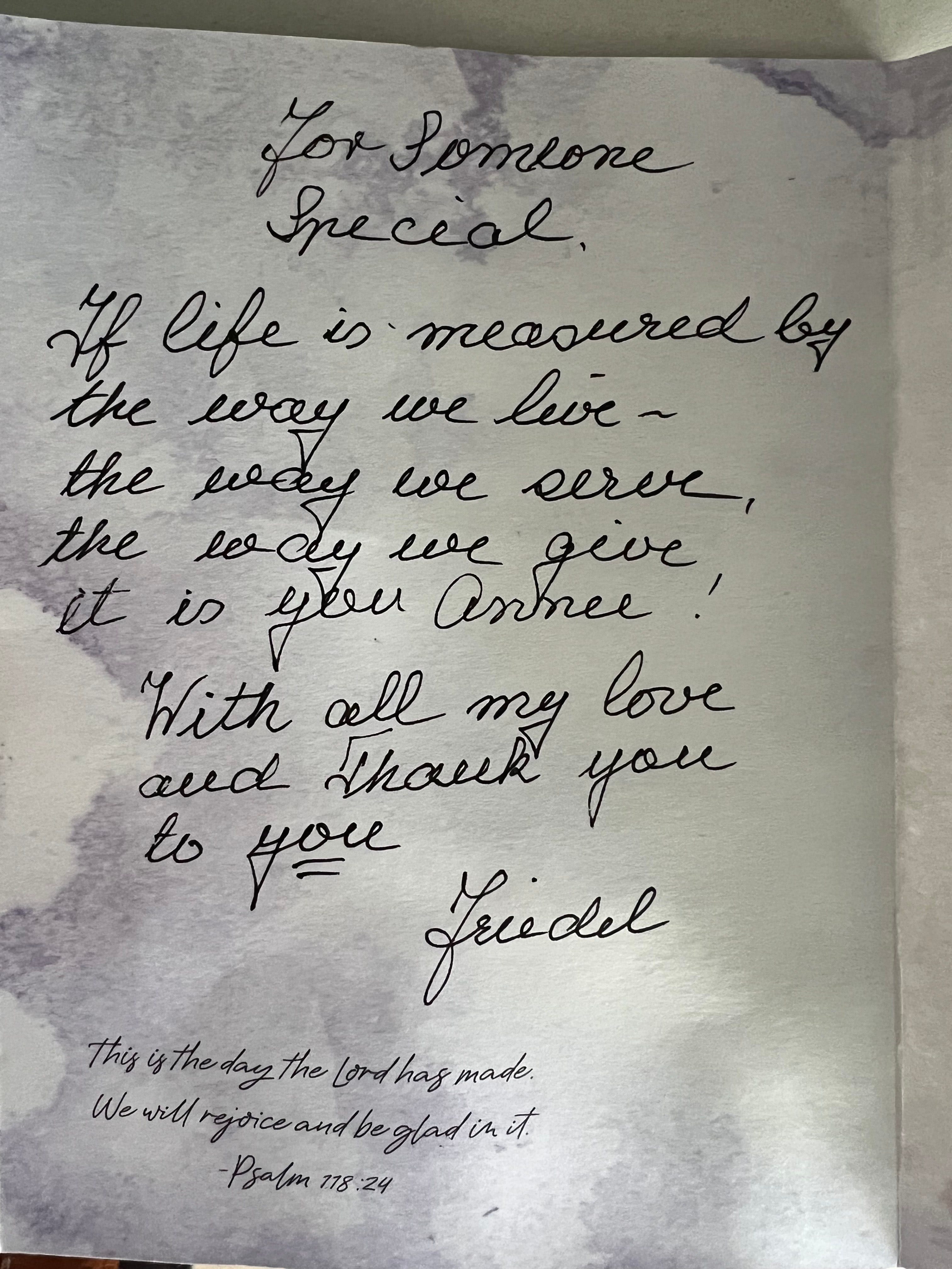 Small Life Note Slowing down to feel life change