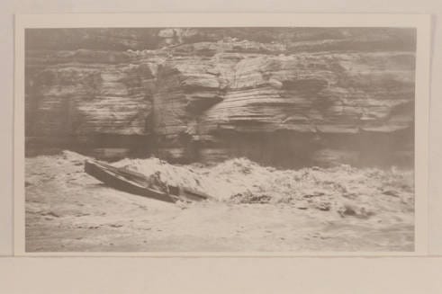 Emery Kolb runs Upset Rapid in Grand Canyon on 1923 Birdseye Expedition.