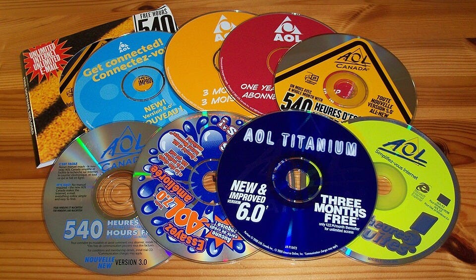 File:AOL promotional CDs in Canada.jpg