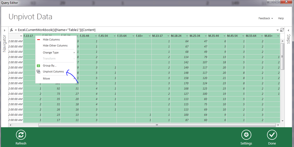 data explorer unpivot excel 3 data explorer unpivot excel 3