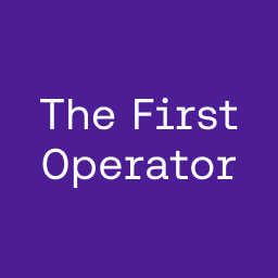 The First Operator