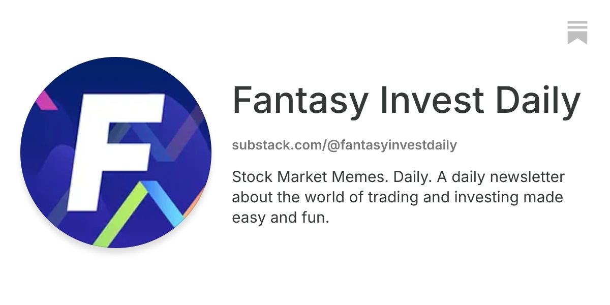 Fantasy Invest Daily | Substack