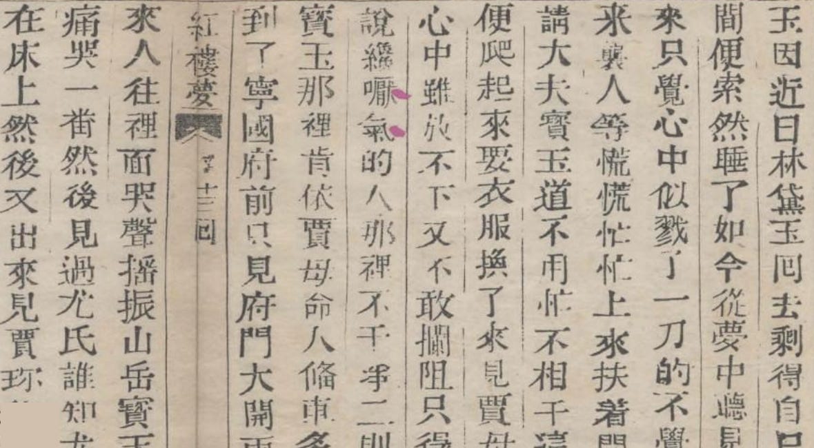 Jia Baoyu's Grief