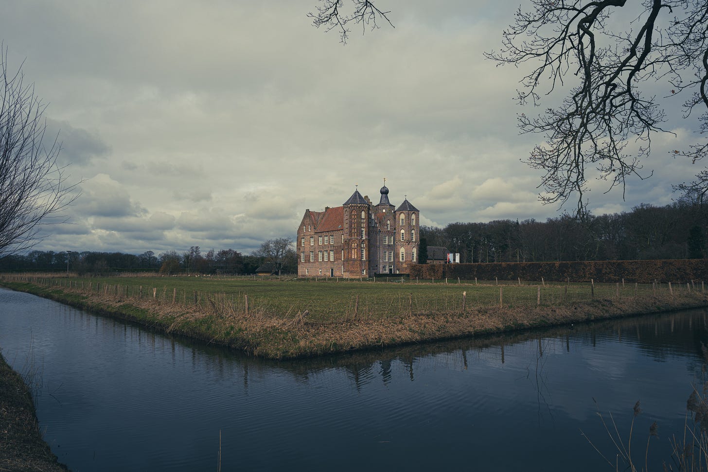 Castle with a moat Castle with a moat