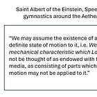 The Aether disproves Relativity. Einstein's obfuscation and confusion around the Aether. 