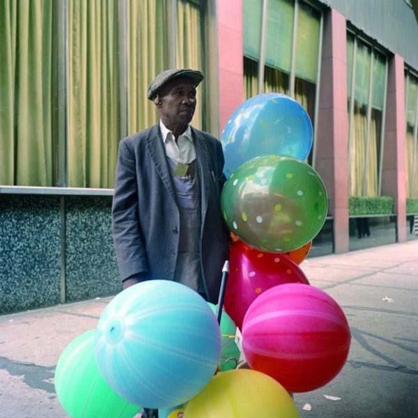 Immagine dalla mostra "Vivian Maier. A colori"
