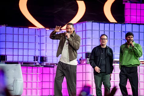Will Smith; Actor and Musician; Jay Shetty; On Purpose; Paddy Cosgrave, CEO Web Summit, in Qatar 2025
