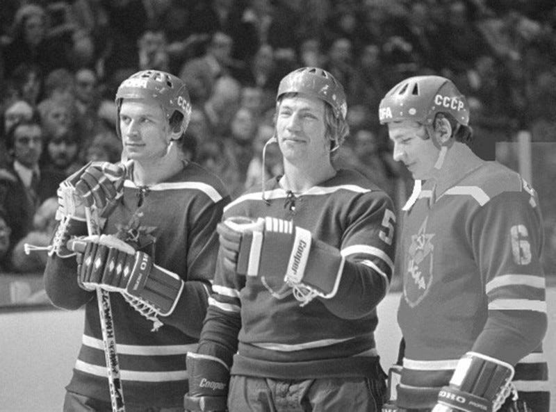 The most memorable game in my life. Super Series 75/76. 31.12.1975.  Montreal Canadians - CSKA. — igorshina1966 on Scorum