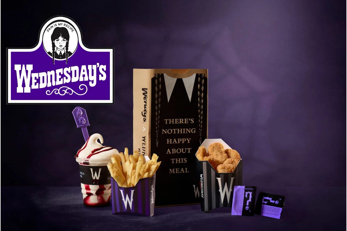 Wendy's Announces 'Wednesday' Inspired Menu With Mystery Sauces