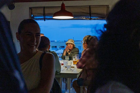 Images from the Rooftop Bar in Charleston