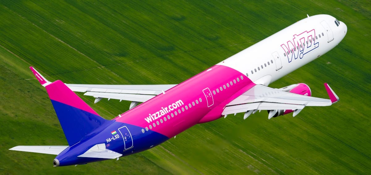 Wizz Air A321XLR at London Gatwick