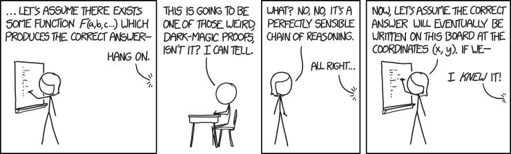 Next, let's assume the decision of whether to take the Axiom of Choice is made by a deterministic process ...