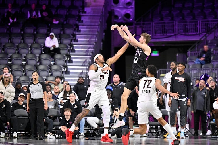 Matas Buzelis Sinks Game-Winning Basket To Lift Ignite Past Rip City,  108-106 - NBA G League Ignite