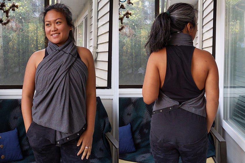 How to Wear a lululemon Vinyasa Scarf Halter Wrap II How to Wear a lululemon Vinyasa Scarf Halter Wrap II