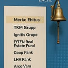 Mis on hetkel Tallinna börsi aktsiate dividenditootlus?