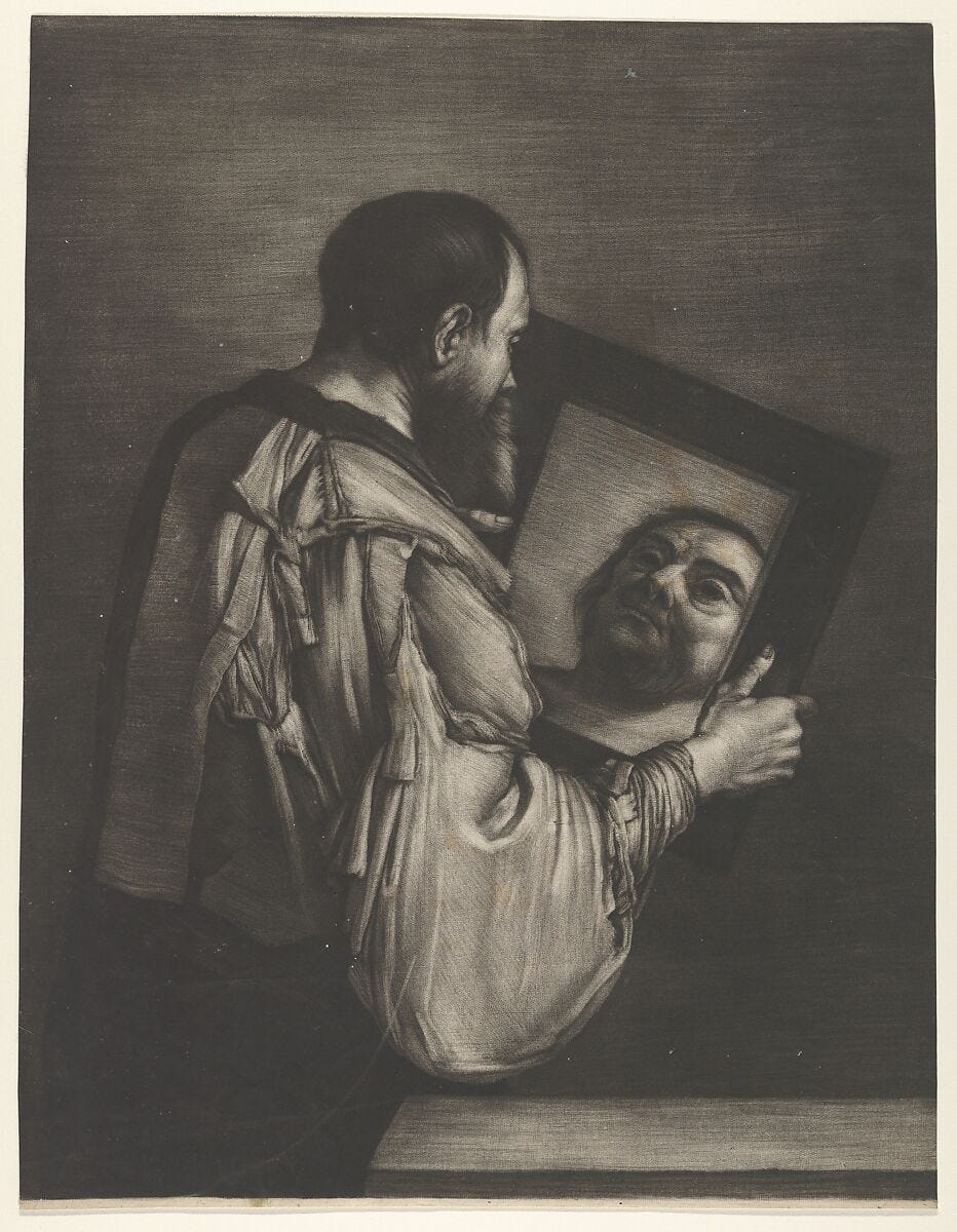 Bernard Vaillant | Socrates Looking in a Mirror | The Metropolitan Museum  of Art