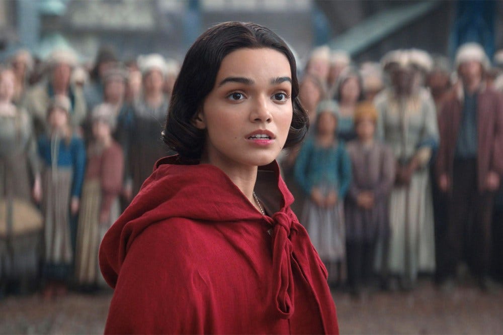 SNOW WHITE, Rachel Zegler as Snow White, 2025. © Walt Disney Studios Motion Pictures / Courtesy Everett Collection