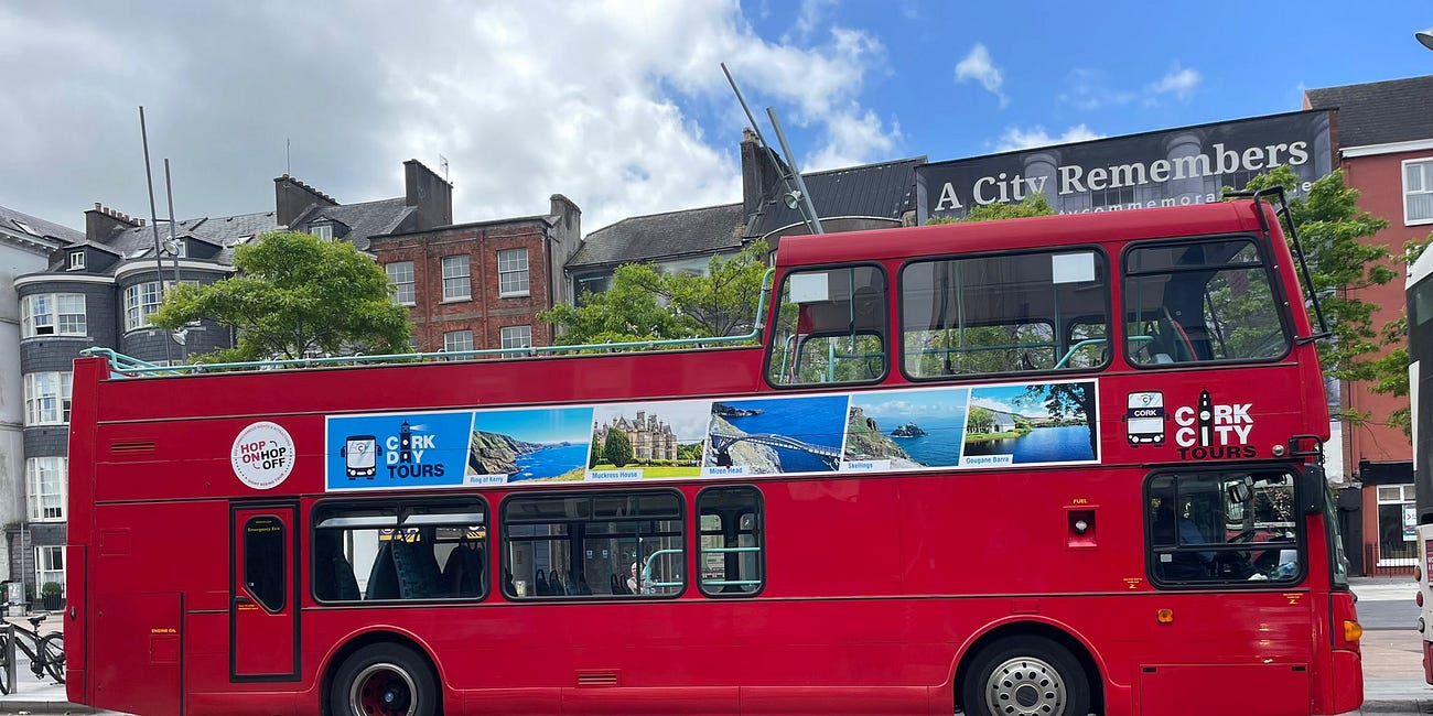 On a bus that connects 