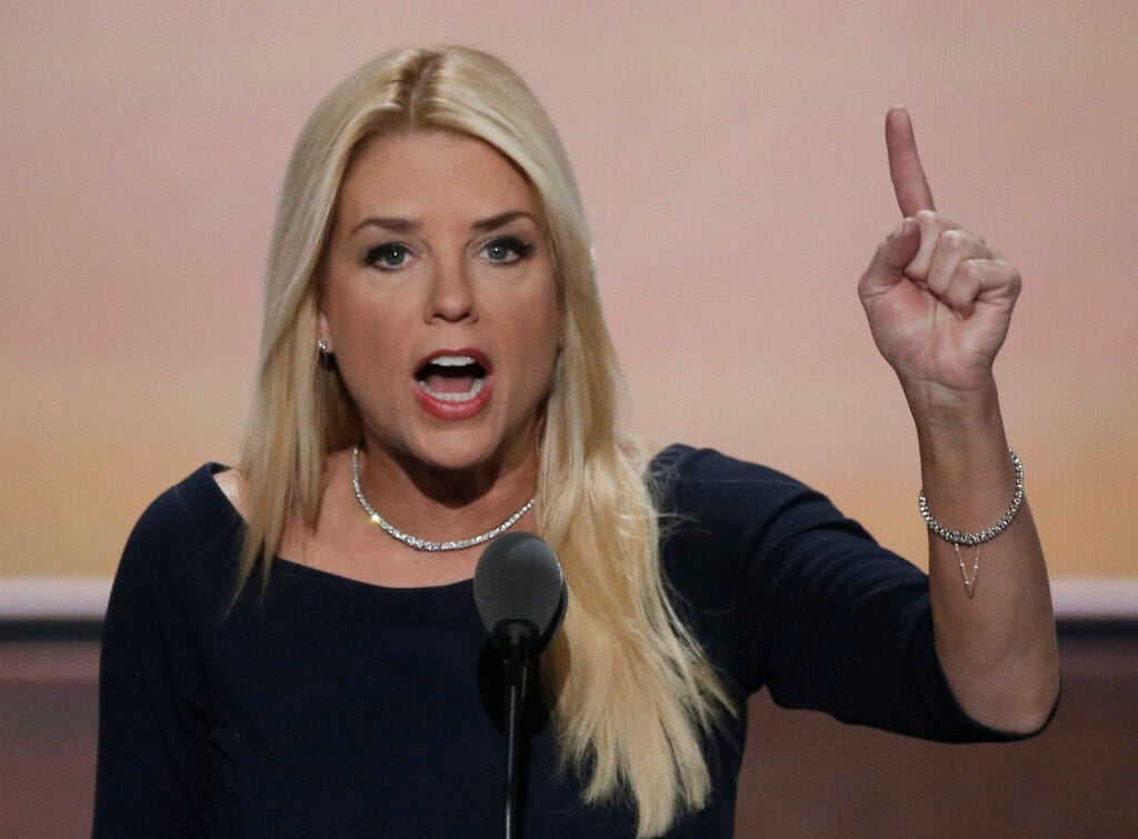 Punishable by death: Pam Bondi raises the stakes in the war on federal  workers - Salon.com
