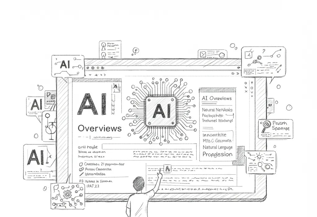 El impacto de las visiones generales de IA en el SEO: análisis de 19 estudios