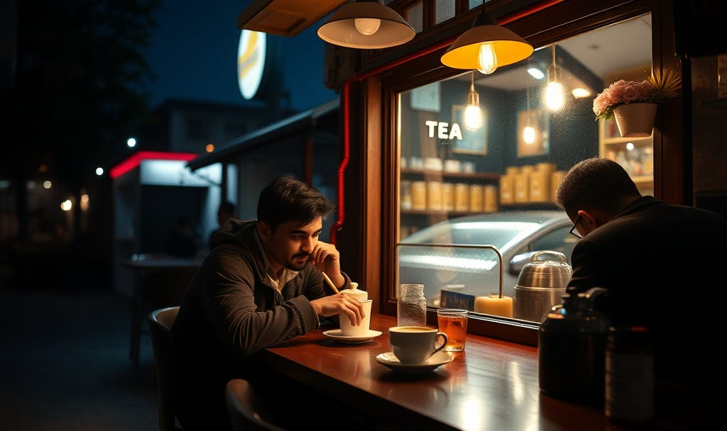 A Life Lessons Story of My Best Teacher in Life: The Four of Us Stop at A Tea Shop A Life Lessons Story of My Best Teacher in Life: The Four of Us Stop at A Tea Shop