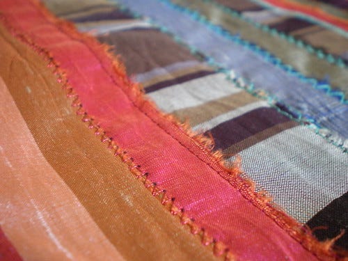 Silk Strip Patchwork Silk Strip Patchwork