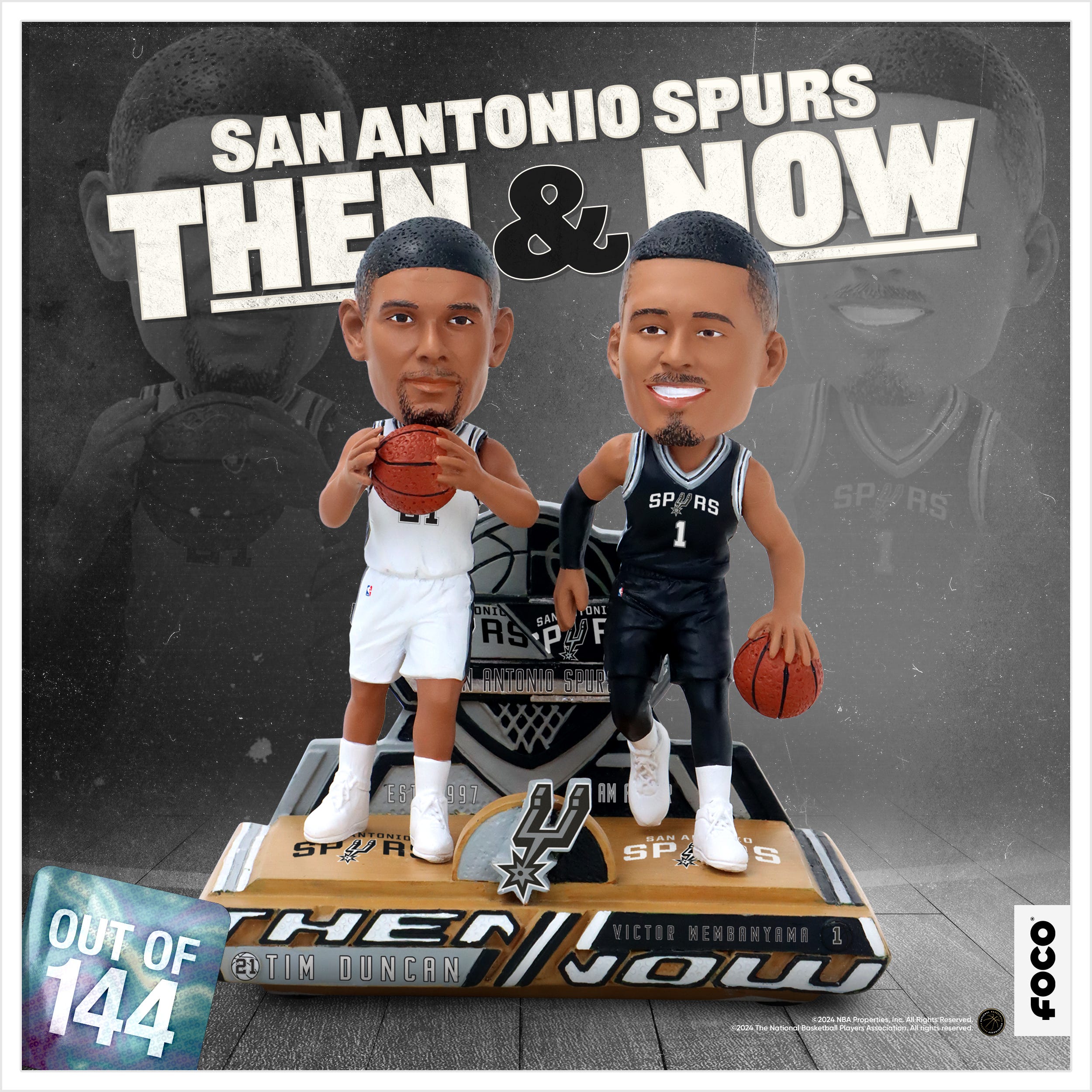 Vassell, Branham injury updates | New Wemby-Tim Duncan bobblehead
