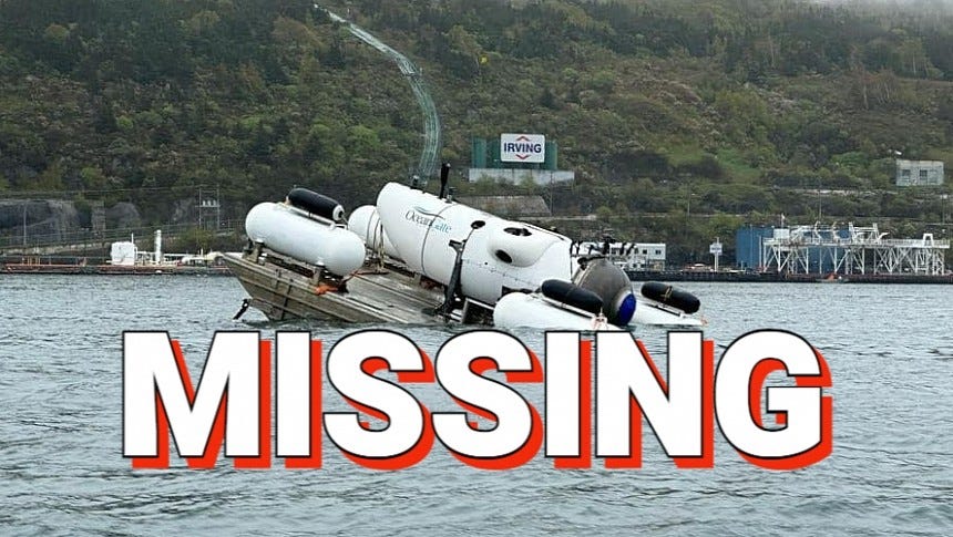 Tourist Submarine Titan Goes Missing on Its Way to the Titanic Wreck -  autoevolution