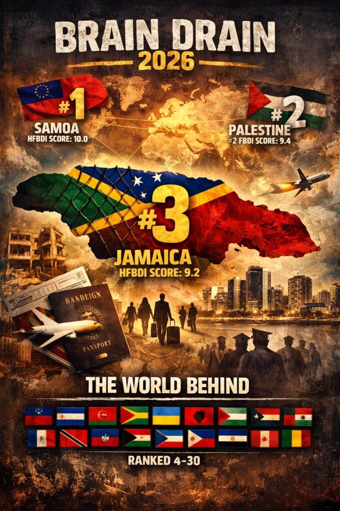 The ranking, compiled from data covering 2007 to 2023,