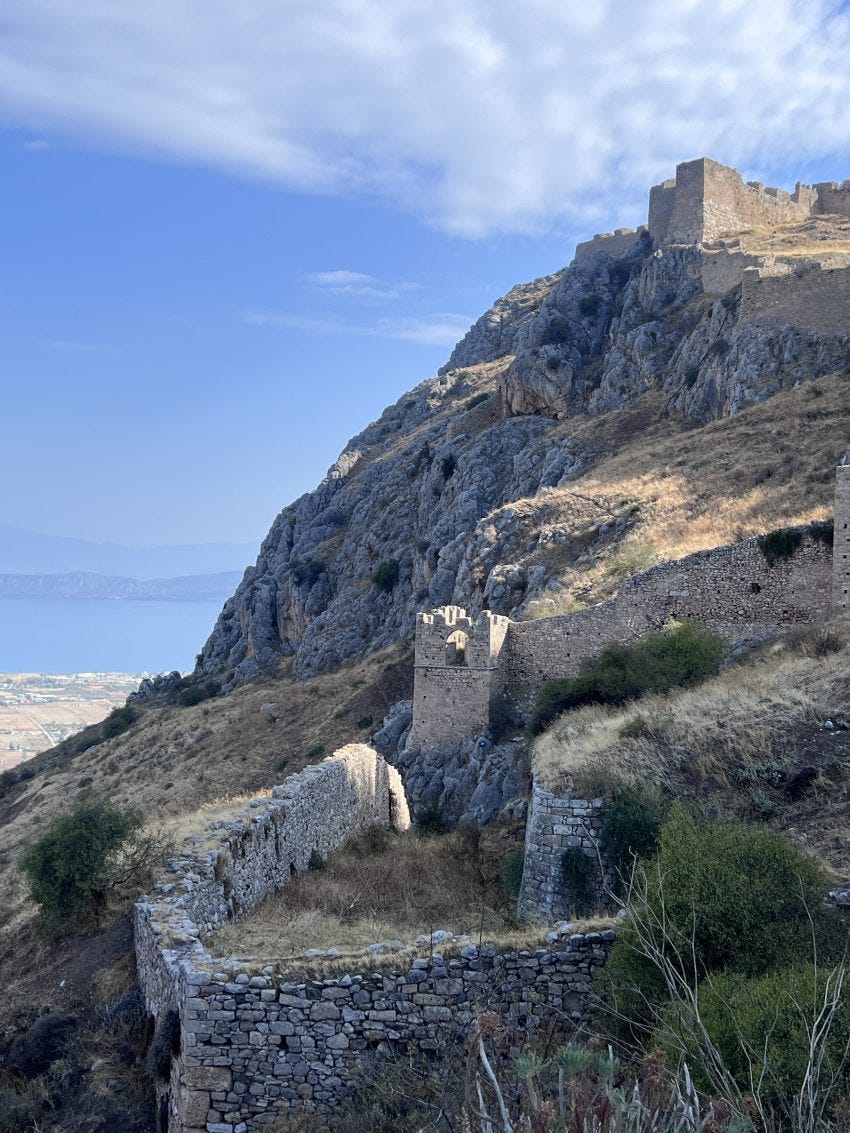 Acrocorinth Greece