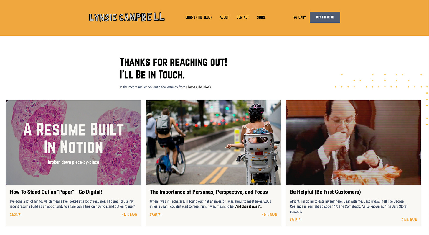 Almost Nude Cycling, Digital Resumes, and Battle Cats