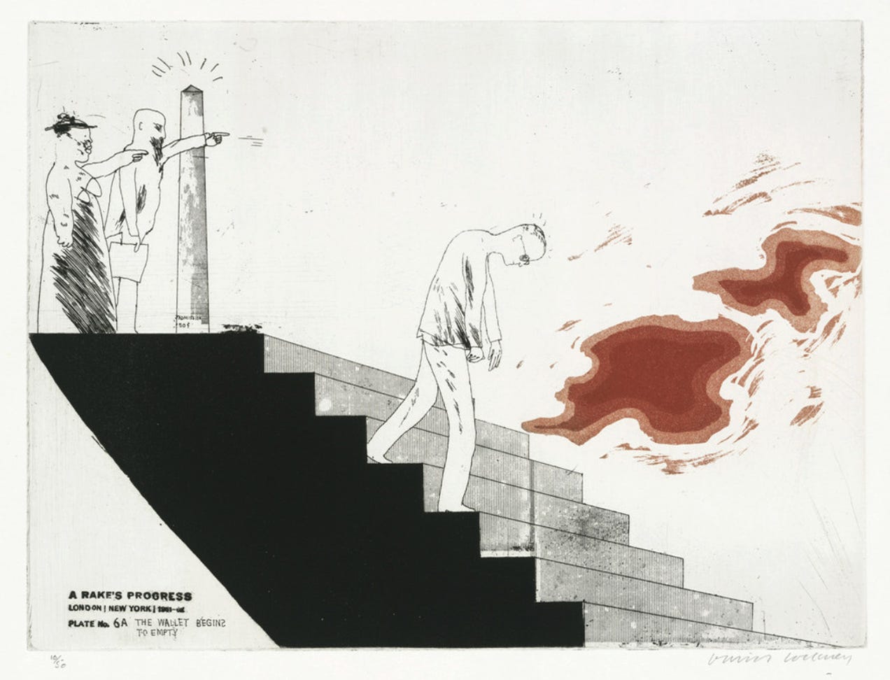 David Hockney: The Rake's Progress - by Bill Russell